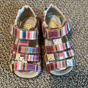 Brand new cloth sandals!